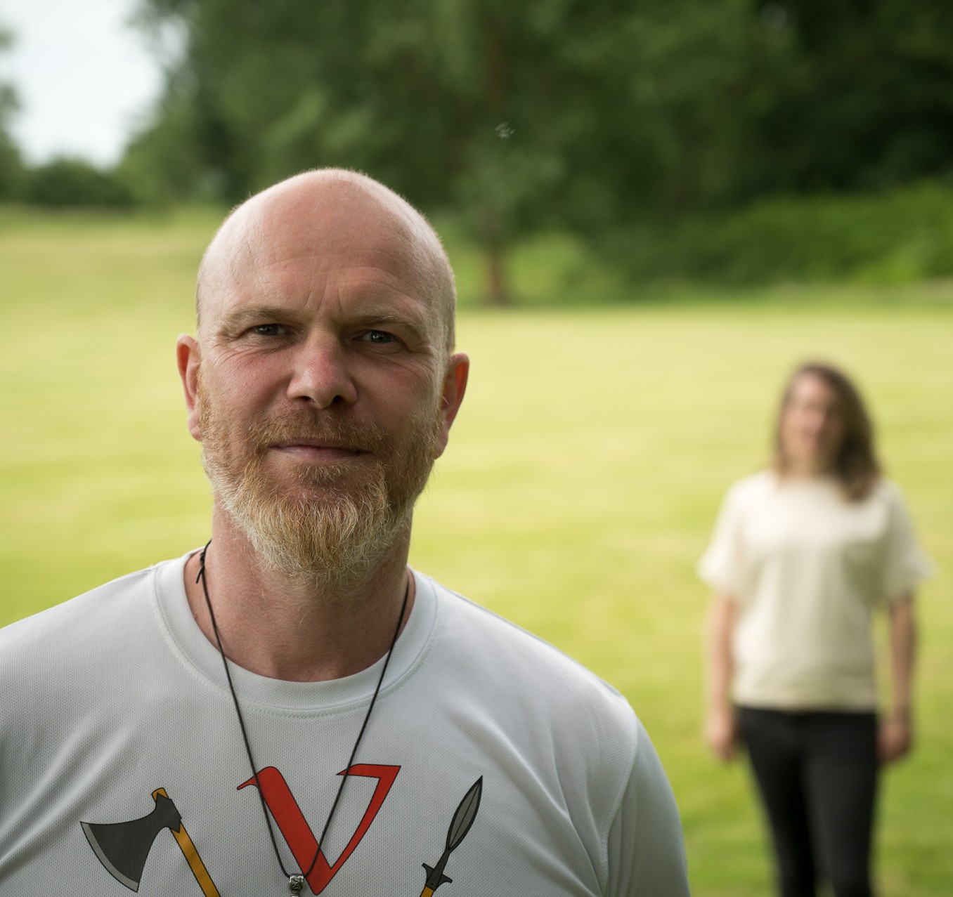 Theo Prins, zwaardvecht coach bij VaeV
