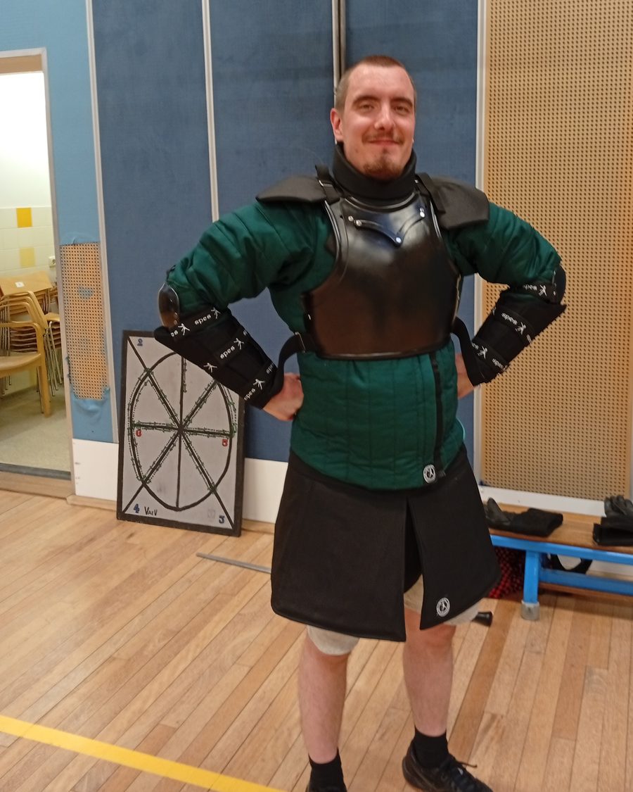 Tom, VAK-mens bij het Vrije Alcmaresche Krijgskunstgilde
