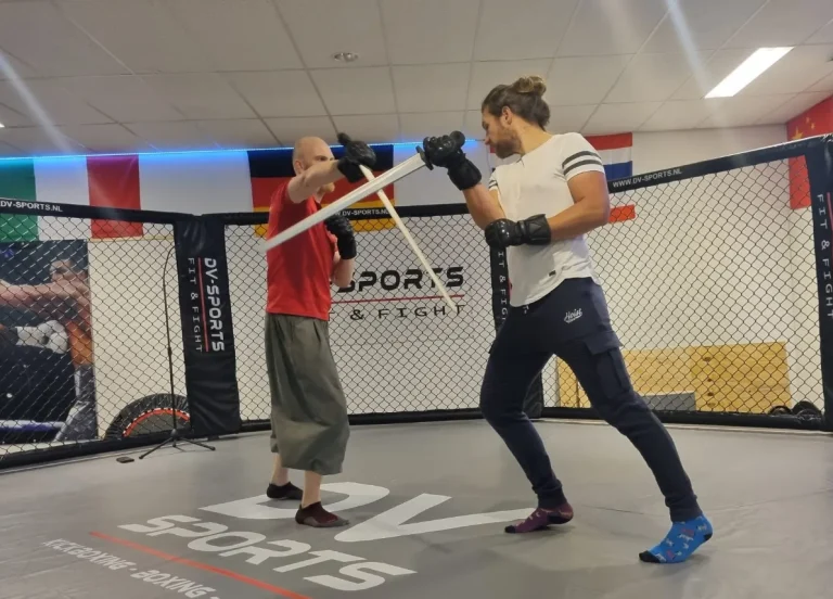 Personal Training zwaardvechten - instructie in de sportschool