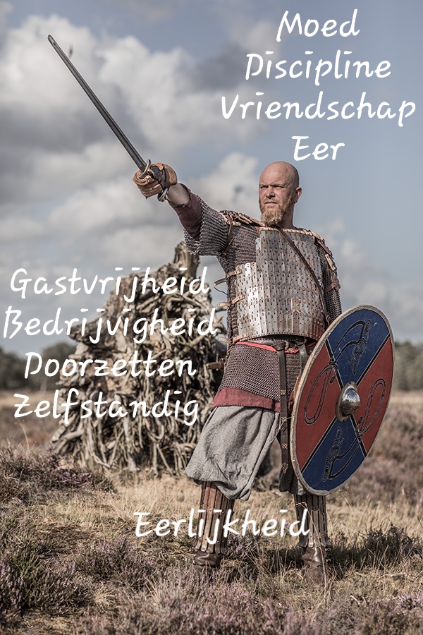 De 9 viking kernwaarden