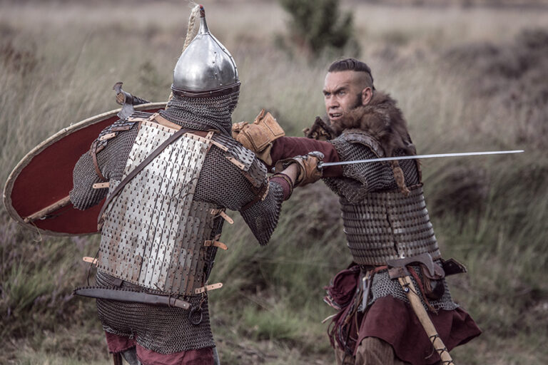 Tijdens de Viking Teambuilding Battle ga je de strijd aan zoals de Viking dat deden